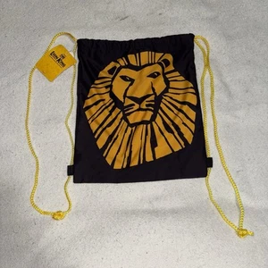 NEU Der König der Löwen Broadway Musical Disney VIP Kordelzug Gurt Tasche Beuteltasche Rucksack - Bild 1 von 5