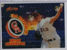 1994 Sportflics 2000 & Traded Starflics /5000 TR10 Brian Anderson Rookie RC 1799