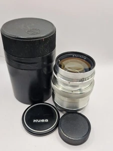 PLATA JUPITER-9 85mm f/2 Telémetro Lente Soviética Montura M39 - Imagen 1 de 24