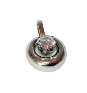 Brillant Solitär Anhänger   585 = 14 K Gold   0,33 ct  P1/H     Brilliant - Bild 1 von 10