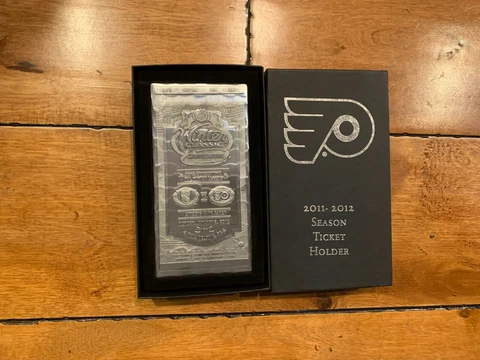 2012 nhl winter classic ny rangers philadelphia flyers metal ticket Cover