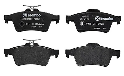 Juego de pastillas de freno trasero Brembo para Saab (2003 SEDAN) 9-3 / 2004-2011 9-3 9-3x Foto 1 de 3