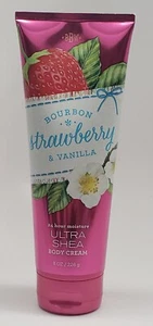 Bath & Body Works Bourbon Strawberry & Vanilla Ultra Shea Body Cream - Picture 1 of 1