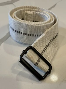 Mens Canvas Belt Color Tan Size 30 - Picture 1 of 5