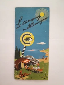 Brochure Le camping in Allemagne vintage  - Imagen 1 de 3
