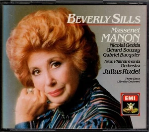 MASSENET Manon 3CD Set—Beverly Sills, Gedda, Souzay; New Philharmonia Orch RUDEL - Picture 1 of 1