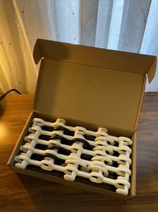 10x Schwerlast Kunststoff Kaskadierende Schrankaufhänger - platzsparende vertikale Aufbewahrung - Bild 1 von 13