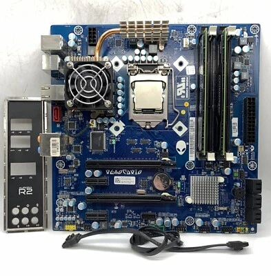 Dell Alienware AURORA R2 Motherboard LGA1156 8GB DDR3 mATX RV30W Core i5-650 - Image 1 of 4