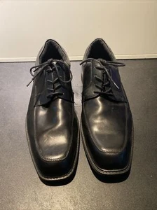 Dexter Oxford Shoes Mens 10 Black - Picture 1 of 22