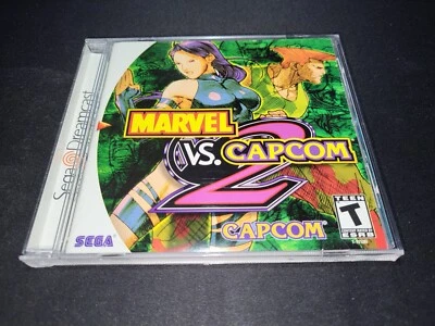 Marvel vs. Capcom 2 II Sega Dreamcast DC LN perfect condition COMPLETE+reg cd! - Image 1 of 4