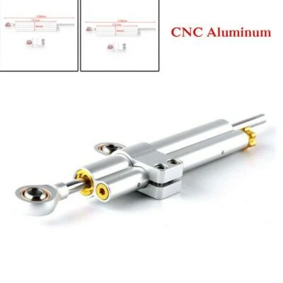 Motorcross CNC Aluminium Top Mount Steering Damper Linear Stabilizer Bar Bracket - Image 1 of 4