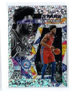 19-20 Mosaic Fast Break #7 Joel Embiid Insert - Stare Masters 76ers - Picture 1 of 1