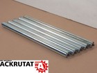 5 x Förderrolle 50x1.5 Federachse Tragrolle RL 740 mm Schlüssel 11x11 Ø 50 mm
