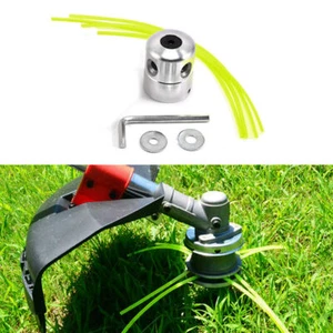 Testina Alluminio Bobina per Decespugliatore con 4 Fili Tosaerba Tagliaerba - Imagen 1 de 4