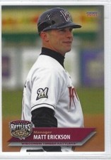 2011 Wisconsin Timber Rattlers (Class A-Milwaukee Brewers) Matt Erickson