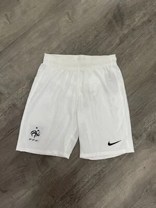 Pantalones cortos de fútbol Nike Francia 2011 blancos para niños - talla XS - NUEVOS CON ETIQUETAS - Imagen 1 de 6