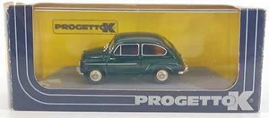 Fiat 600 D Berlina Stradale verde 1960 scala 1:43 Progetto K Made in Italy - Foto 1 di 6