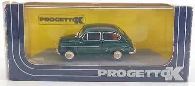 Fiat 600 D Berlina Stradale verde 1960 scala 1:43 Progetto K Made in Italy - Immagine 1 di 4