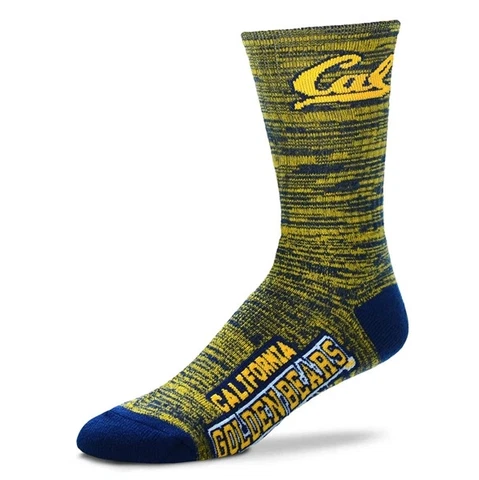 California Golden Bears Navy Gold RMC Deuce Crew Socks Cover
