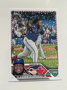 VLADIMIR GUERRERO JR Topps Holiday Baseball 2023 515 RARE Variation #H92 LIGHTS - Picture 1 of 1