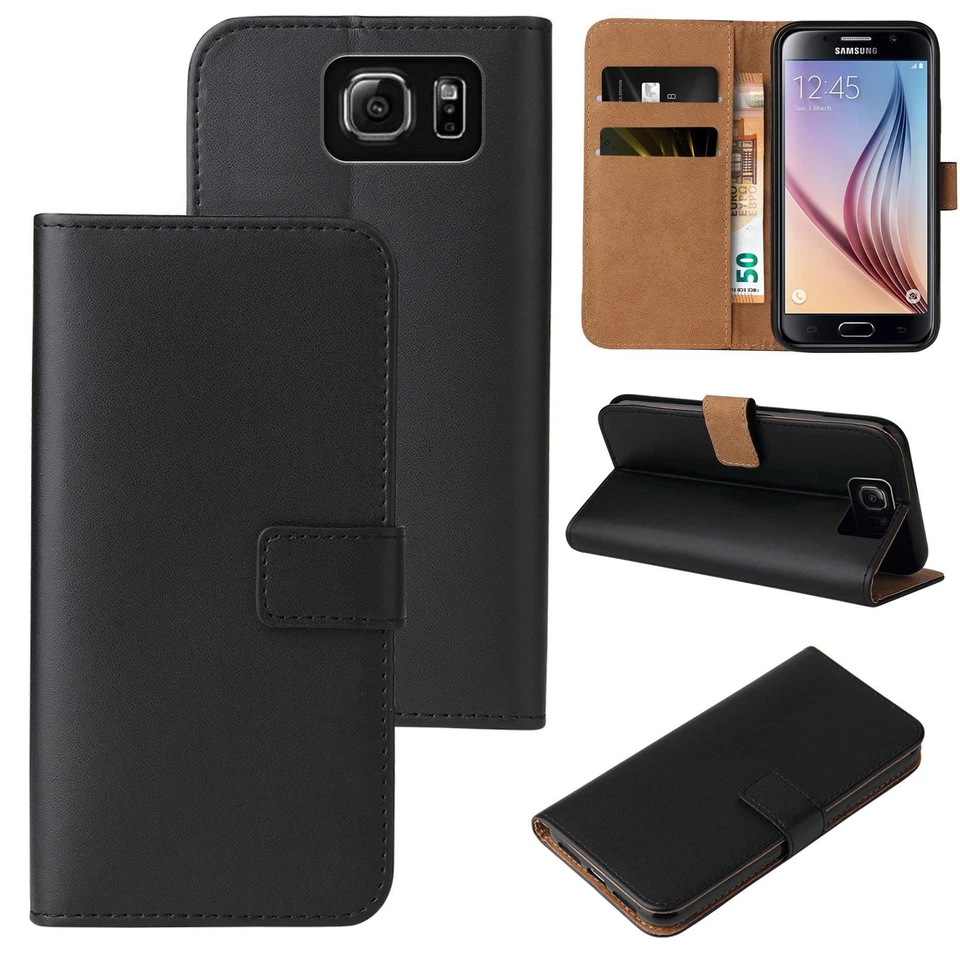 LBH TEC-EXPERT Hülle für Samsung Galaxy S6 Handy Tasche Smartphone Case Schale Cover Schutz TOP