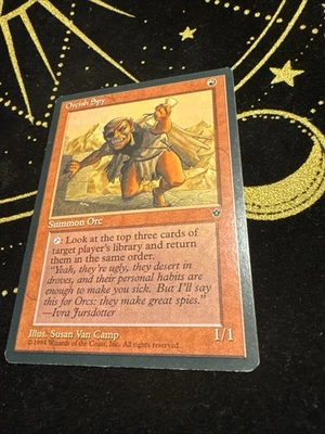 Orcish Spy (Van Camp) - Fallen Empires - Magic the Gathering MTG Nice! - Image 1 of 3