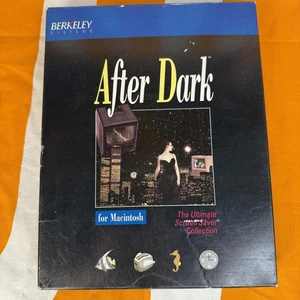 After Dark 2.0 Macintosh Big Box Screensaver 1990 CIB Berkeley Floppy VTG - Picture 1 of 15