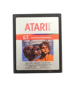 Atari 2600 1982 E.T. The Extra Terrestrial Authentic Cartridge Only Vintage Game - Picture 1 of 1