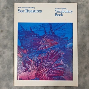Sea Treasures Vocabulary Teacher's Edition Scott Foresman Reading Level 9 1983 - Foto 1 di 4