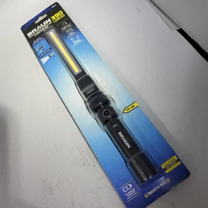 Braun Magnetic Slim Bar Folding Rechargeable LED Light 390 Lumens NEW SEALED - Foto 1 di 3