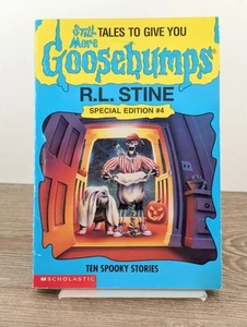 1996 Goosebumps Ten Spooky Special Edition #4 R.L. Stine TRUE First Print 1st - Imagen 1 de 8