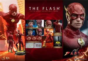 New Hot Toys MMS713 The Flash Standard Edition 1/6 Action Figure in stock - Picture 1 of 6