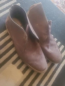 Mens Mole Skin Boots Size 12 - Picture 1 of 6