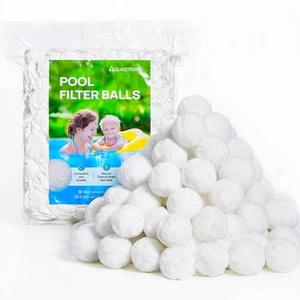 Pool Filter Balls for Sand Filters, 3.1 lbs Reusable Pool Sand Filter Balls (... - Picture 1 of 7