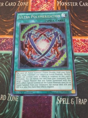 Yu-Gi-Oh! Ultra Polymerization MACR-EN052 Secret Rare 1st Edition Near Mint - Image 1 of 4