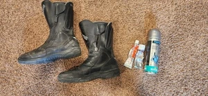 Daytona Road Star GTX Gore-Tex Waterproof Motorcycle Motorbike Boots 45 UK US 12 - Picture 1 of 18