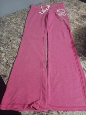 Calça de moletom feminina Aeropostale rosa XS - Imagem 1 de 2