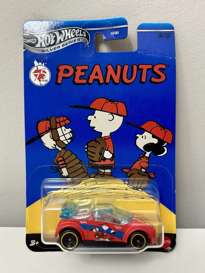 2025 风火轮花生史努比 3/5 银色系列红色超级蚊虫 ~ 同一天发货 — 第 1/1 张图片