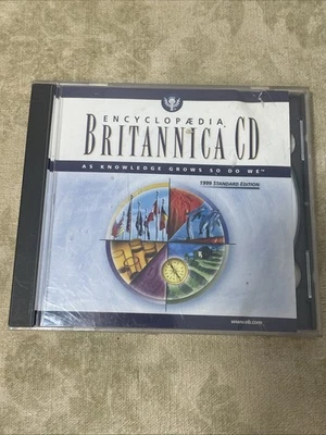 Encyclopaedia Britannica CD 99 PC CDROM Multimedia Edition Kids Learning CD - Image 1 of 4