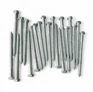 9056503 Sechskantschrauben, 3/8 Zoll X 5 Zoll, A307 Klasse A feuerverzinkter Stahl ( - Bild 1 von 2