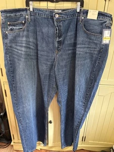 90'S Baggy Size 30 Mid-Rise Button Fly Blue Jeans Universal Thread Medium Wash - Picture 1 of 11
