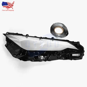 Right Headlamp Headlight Lens Cover+Sealant Glue For Lexus IS300 IS350 2021-2025 - Picture 1 of 6