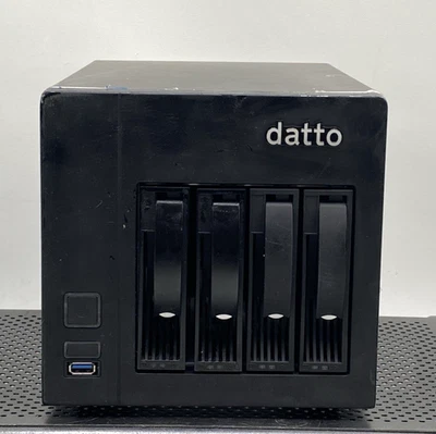 DATTO S3B3000 NAS 2.40GHZ XEON D-1521 32GB RAM 2X 4TB 7.2K HDD SIN SISTEMA OPERATIVO Foto 1 de 4