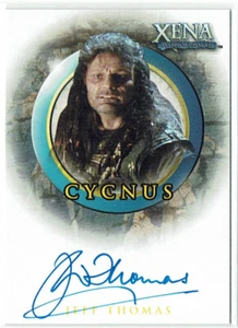 Quotable Xena Warrior Princess Autograph Auto Card A46 Jeff Thomas as Cycnus - Picture 1 of 1