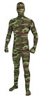 Camouflage 2nd Skin Disappearing Full Body Suit Jumpsuit Zentai Costume 