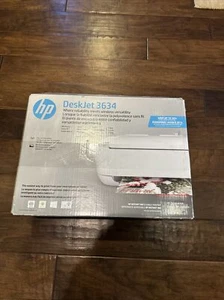 HP DeskJet 3634 Compact All-in-One Wireless Printer - Picture 1 of 5
