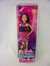 Barbie Space Discovery Skipper Doll: Pink Planetary Dress Laptop Binocular NEW