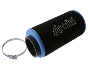 Luftfilter Polini Evolution 60mm gerade schwarz-blau - Bild 1 von 2