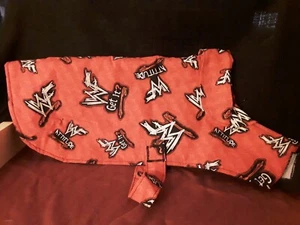 medium dog coat Handmade. Wrestling Motif - Picture 1 of 3