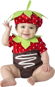 Infant Toddler Strawberry Costume - Picture 1 of 1